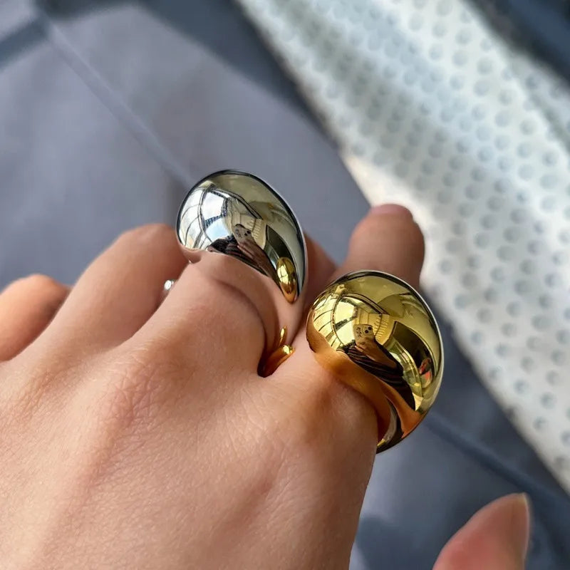 Bold Metal Rings