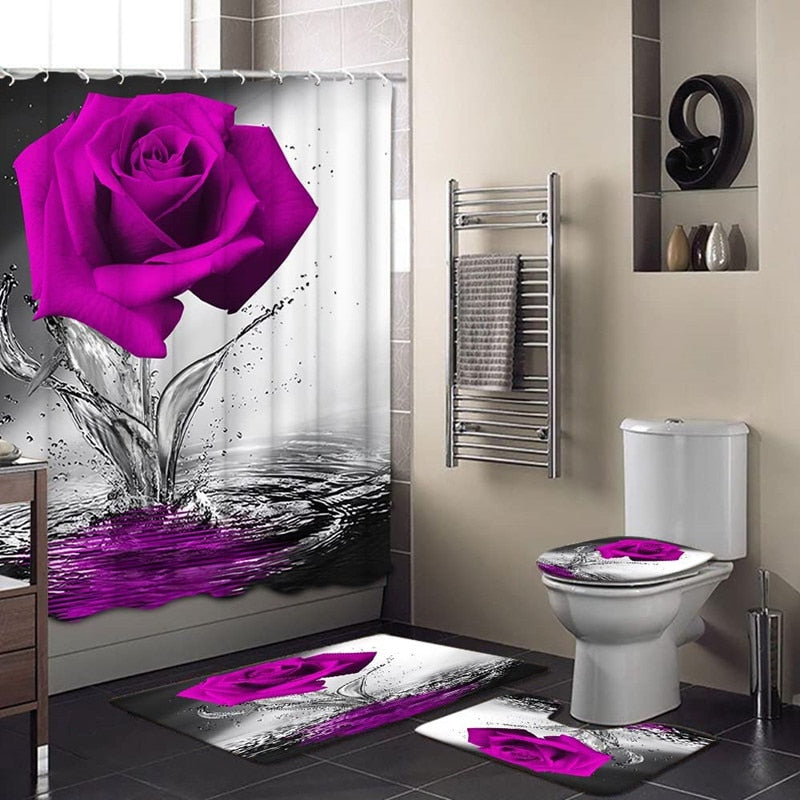 Floral Bathroom Decor