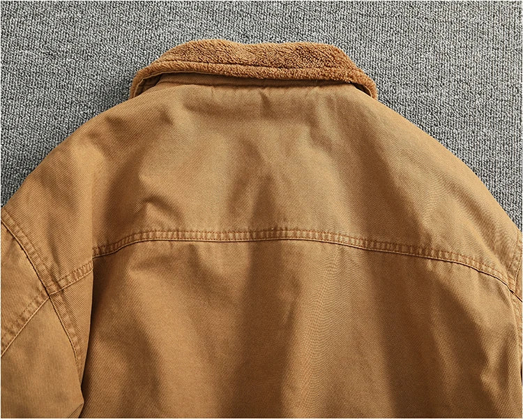 Luxury Shearling-Lined Winter Bomber