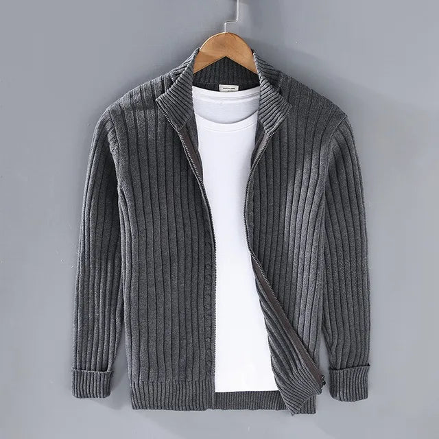 Men's Thick Knit Cardigan