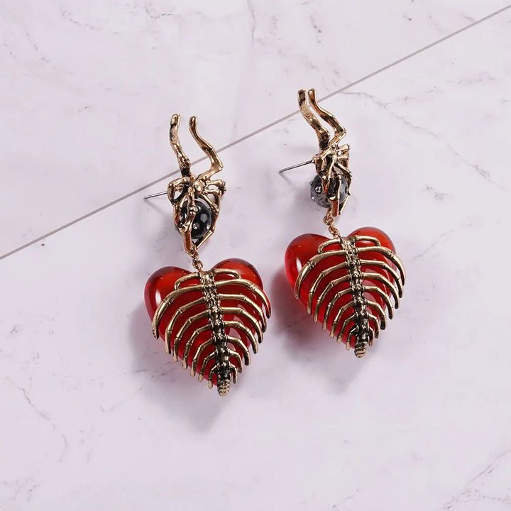 Dark Romance Spider Earring