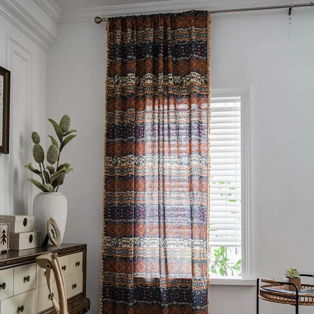 Bohemian Tassel Curtains