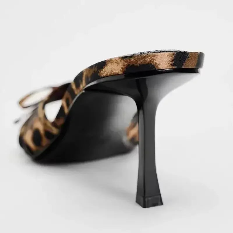 Leopard Print High Heels