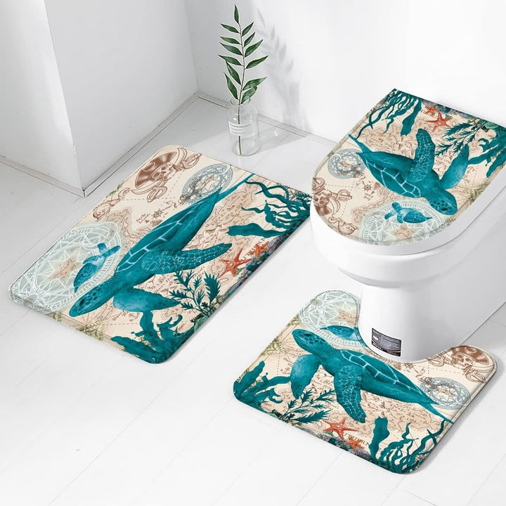 Sea Turtle Shower Curtain