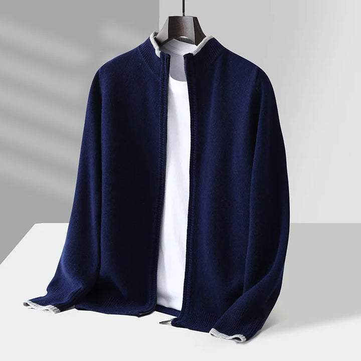 Highland Merino Zip Cardigan