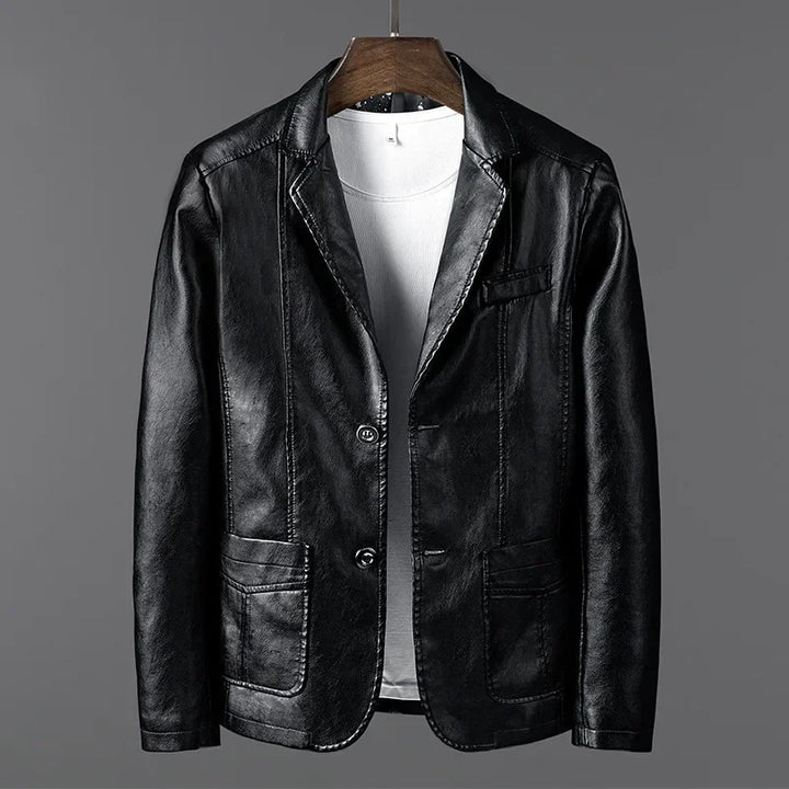 Sullivan Leather Blazer Jacket