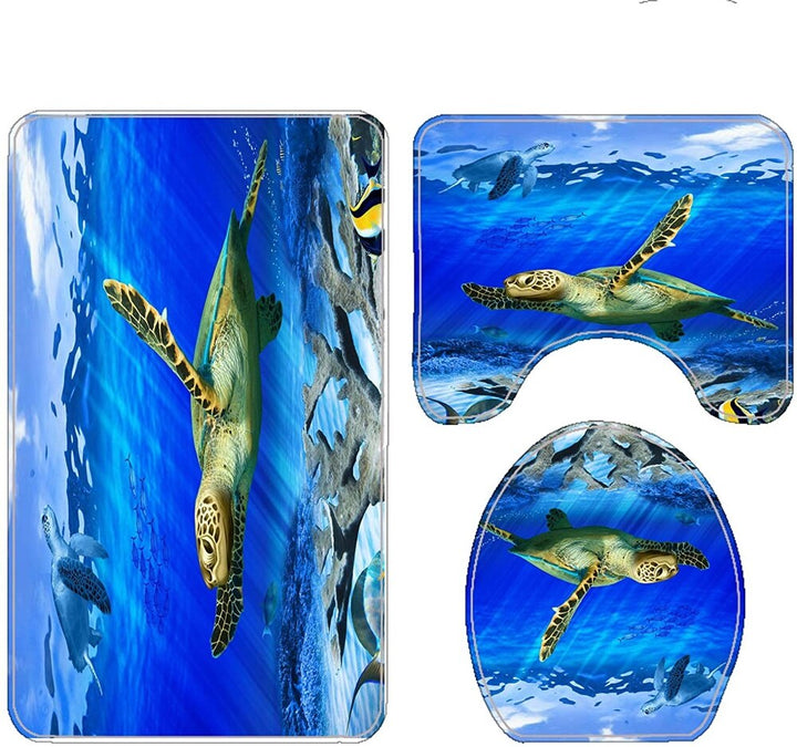 Sea Turtle Shower Curtain