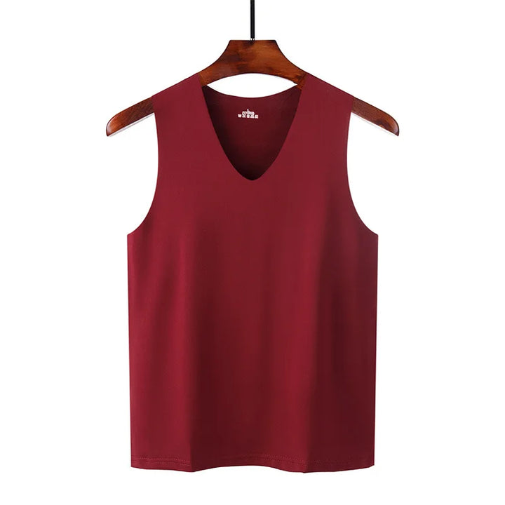 Veyron Seamless Mens Athletic Silk Tank Top