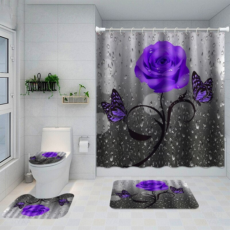 Floral Bathroom Decor