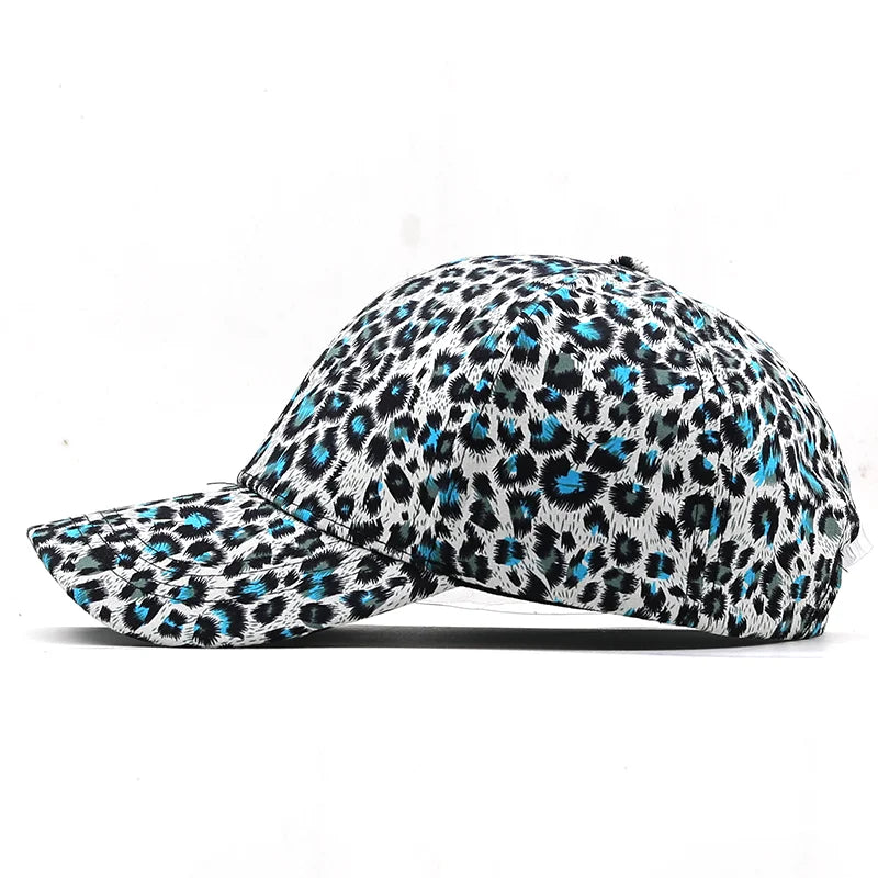 Lorena Leopard Cap