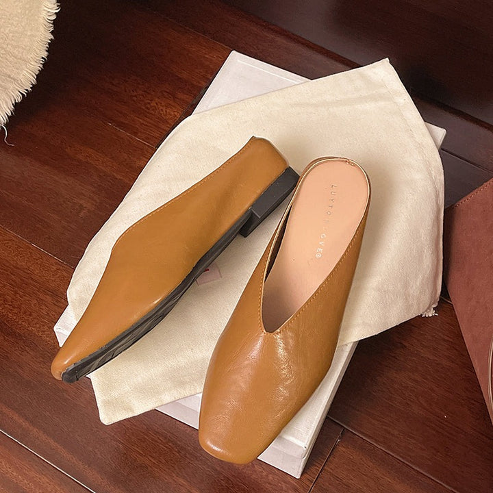 Chiara Leather Flats