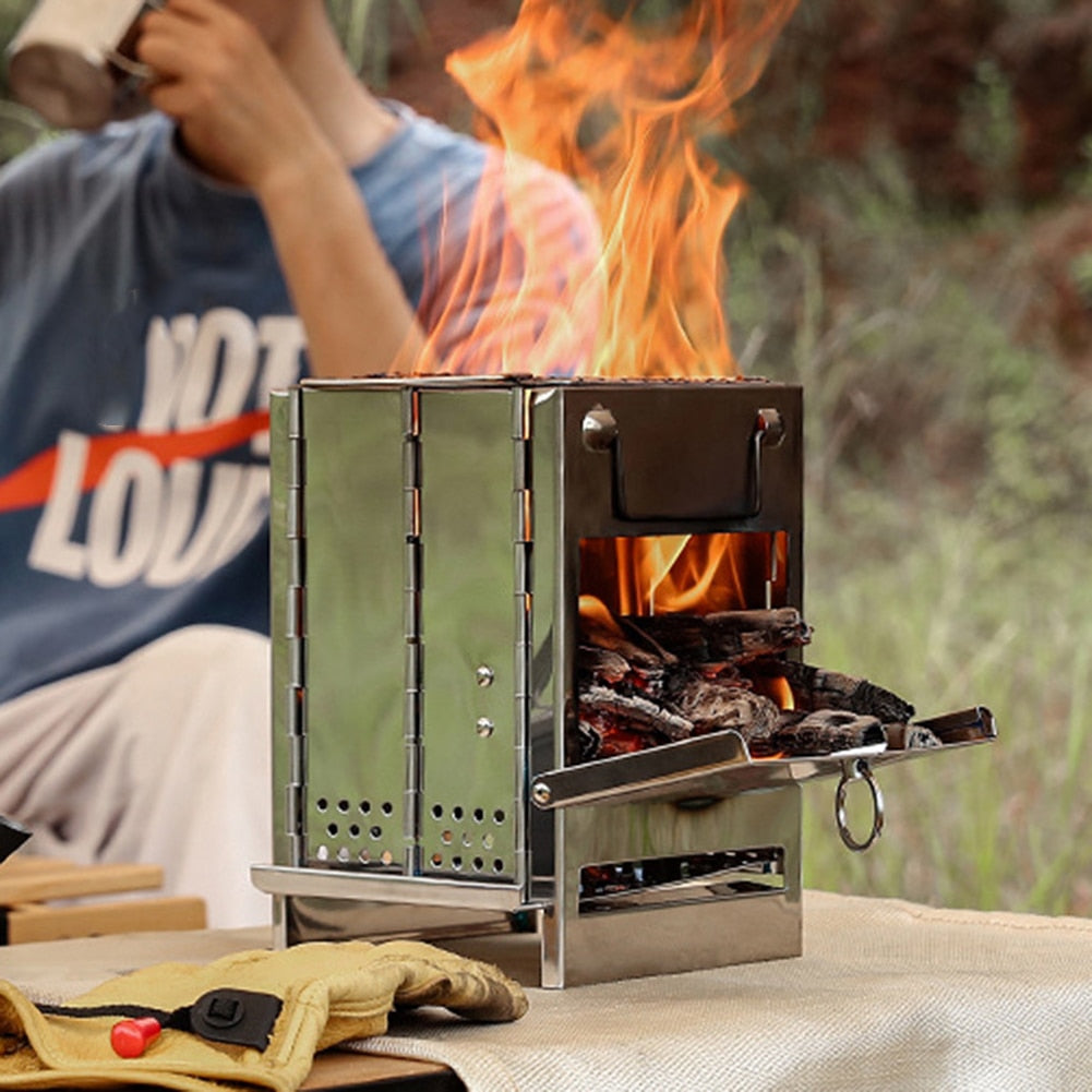 Mini Outdoor Firewood Stove