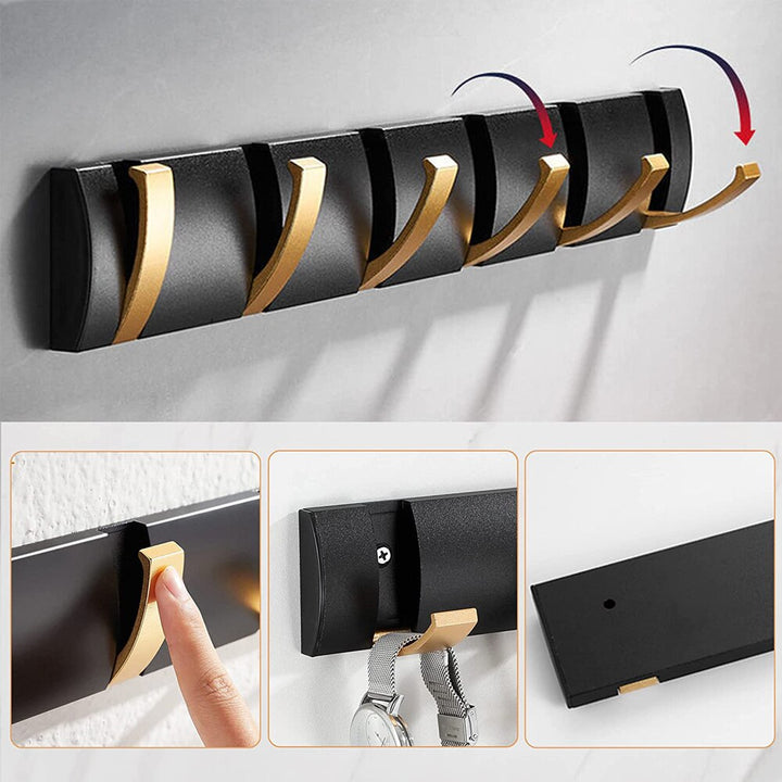 Waterproof Folding Towel Hooks